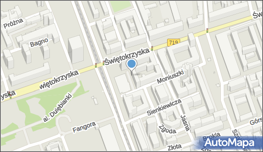 GLS - Punkt odbioru, Ul. Swietokrzyska 31/33A Lok.3, Warszawa 00-049