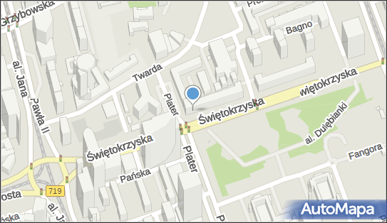 GLS - Punkt odbioru, Ul. Swietokrzyska 32 Lok. 1U-89/2, Warszawa 00-116