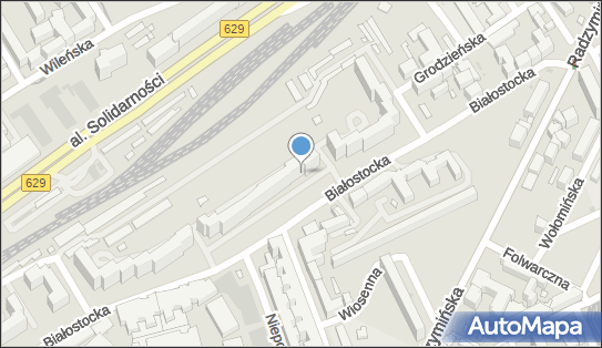 GLS - Punkt odbioru, BIALOSTOCKA 9, Warszawa 03-741