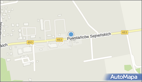 GLS - Punkt odbioru, POWSTANCOW SEJNENSKICH 36, Sejny 16-500