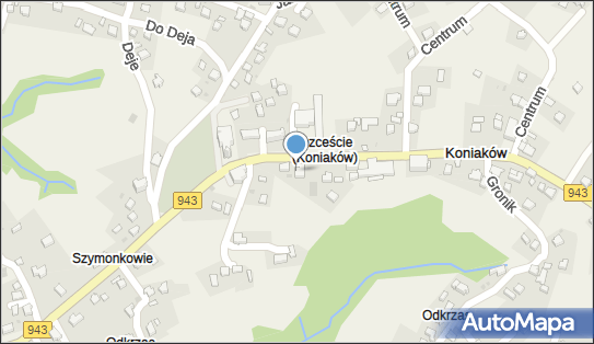 GLS - Punkt odbioru, Koniakow 925, Koniakow 43-474