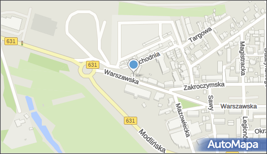 GLS - Punkt odbioru, Ul.Warszawska 24 Lok. 100, 101, 102 05-100