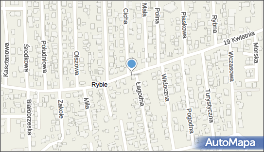 GLS - Punkt odbioru, Ul. 19 Kwietnia 91, Rybie 05-090