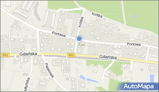 GLS - Punkt odbioru, KROTKA 2, Jantar 82-103