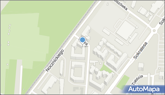 GLS - Punkt odbioru, Nocznickiego 25 Lok. U8,U9,U10, Warszawa 01-948