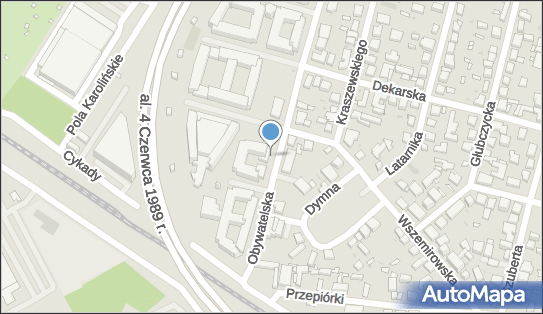 GLS - Punkt odbioru, OBYWATELSKA 5, Warszawa 02-409