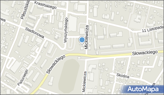 GLS - Punkt odbioru, MICKIEWICZA 12, Wegrow 07-100