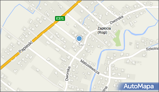 GLS - Punkt odbioru, Dworska 93, Rogi 38-430