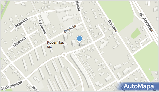 GLS - Punkt odbioru, Ul. Spoldzielcow 6, Bielsko-Biala 43-303