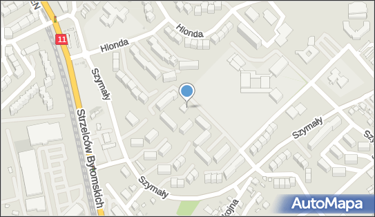 GLS - Punkt odbioru, Ul. Szymaly 140A, Bytom 41-900