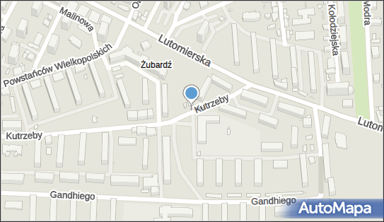 GLS - Punkt odbioru, Ul. Gen. Tadeusza Kutrzeby 1B, Lodz 91-016