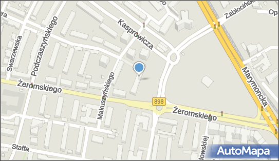 GLS - Punkt odbioru, Zeromskiego 1 Lok. U4 I, Warszawa 01-887