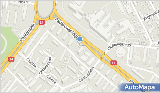 GLS - Punkt odbioru, PADEREWSKIEGO 7A, Lodz 93-530