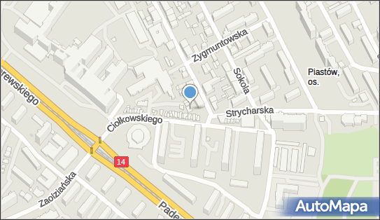 GLS - Punkt odbioru, CIOLKOWSKIEGO 10A, Lodz 93-510