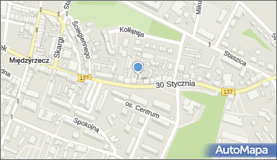 GLS - Punkt odbioru, 30-Go Stycznia 31, Miedzyrzecz 66-300