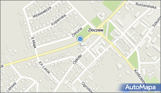 GLS - Punkt odbioru, PRZECHODNIA 1, Zloczew k. Sieradza 98-270