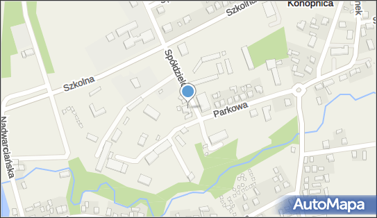 GLS - Punkt odbioru, Ul. Spoldzielcza 1, Konopnica 98-313