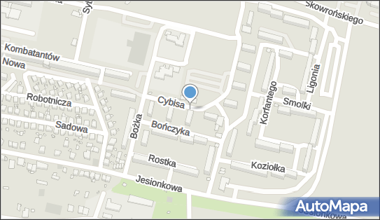 GLS - Punkt odbioru, Ul. Cybisa 5, Prudnik 48-200