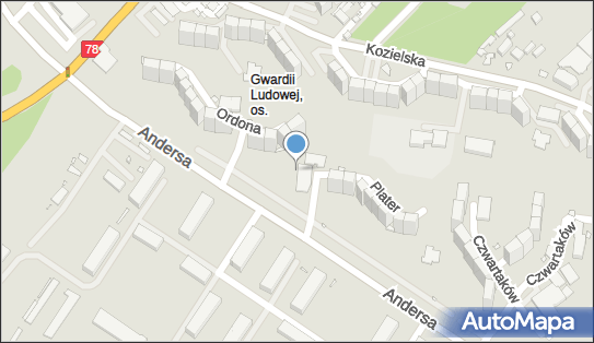 GLS - Punkt odbioru, Ul. E. Plater 1, Gliwice 44-121