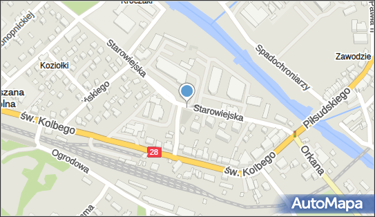 GLS - Punkt odbioru, UL. STAROWIEJSKA 11B LOK. U2 ., Mszana Dolna 34-730