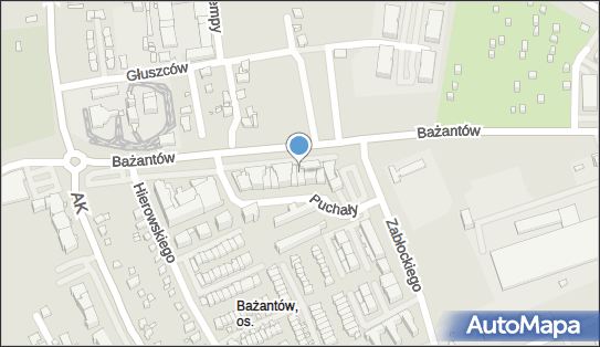 GLS - Punkt odbioru, Ul. Bazantow 6A Lok.2, Katowice 40-668