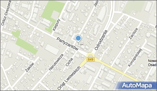 GLS - Punkt odbioru, PARTYZANTOW 25, Zamosc 22-400