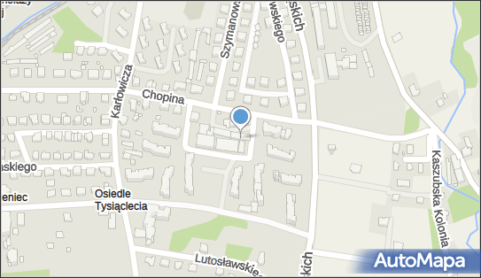 GLS - Punkt odbioru, CHOPINA 30, Glucholazy 48-340