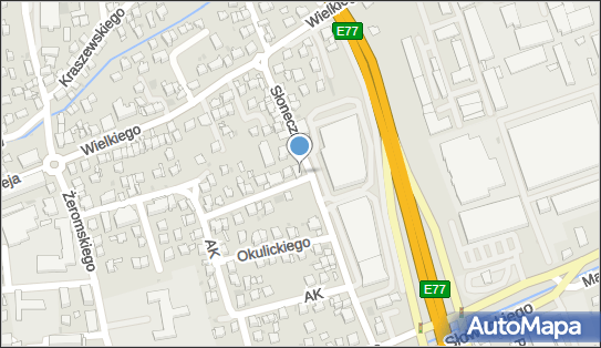 GLS - Punkt odbioru, UL. SŁONECZNA 3A, Myślenice 32-400