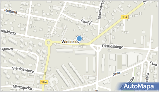 GLS - Punkt odbioru, Ul. Pilsudskiego 99E, Wieliczka 32-020