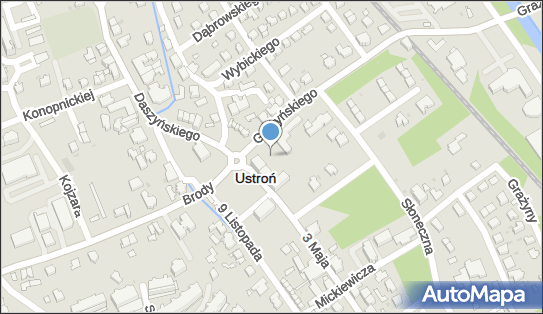 GLS - Punkt odbioru, Grazynskiego 2, Ustron 43-450