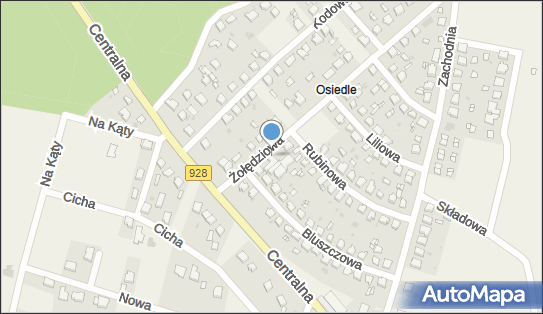 GLS - Punkt odbioru, Ul. Zoledziowa 6, Kobior 43-210