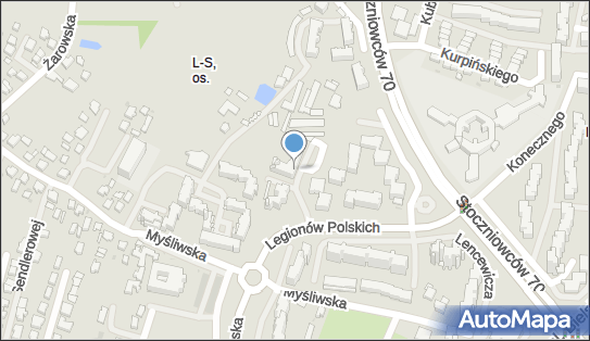 GLS - Punkt odbioru, Ul. Legionow Polskich 36 Lok.A, Tychy 43-100