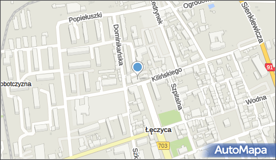 GLS - Punkt odbioru, KILINSKIEGO 3, Leczyca 99-100