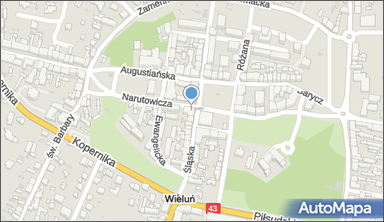 GLS - Punkt odbioru, Ul. Plac Legionow 6, Wielun 98-300