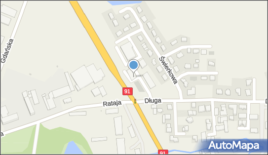 GLS - Punkt odbioru, Ul. Dluga 101A, Cieplewo 83-031