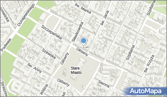 GLS - Punkt odbioru, Rynek Glowny 39/40, Krakow 31-013