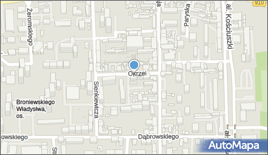 GLS - Punkt odbioru, Okrzei 3 lok 3,4, Dąbrowa Górnicza 41-300