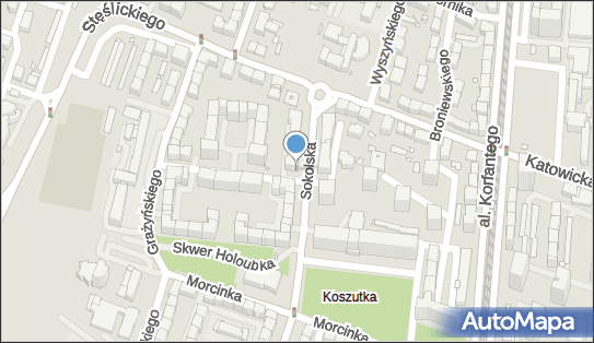 GLS - Punkt odbioru, Sokolska 78, Katowice 40-124