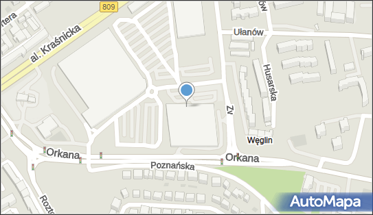 GLS - Punkt odbioru, Orkana 6 lok. 0.09 i 0.11 ., Lublin 20-504