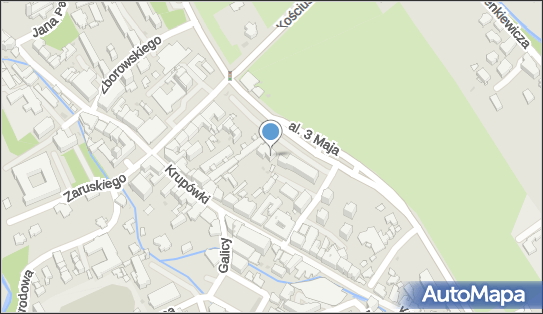 GLS - Punkt odbioru, Ul. Aleja 3 Maja 23, Zakopane 34-500