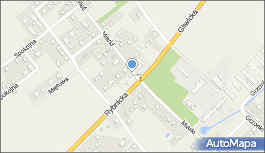 GLS - Punkt odbioru, Ul. Rybnicka 1, Wilcza 44-189