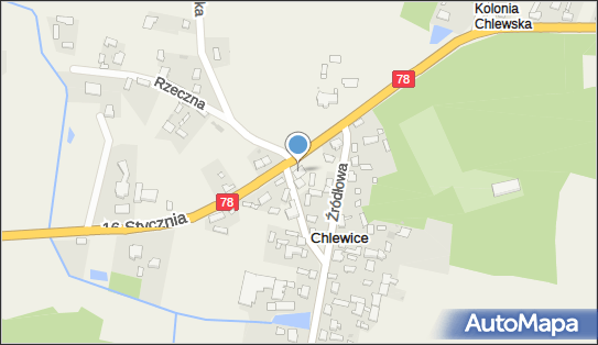 GLS - Punkt odbioru, UL. 16 STYCZNIA 24, Chlewice 29-130