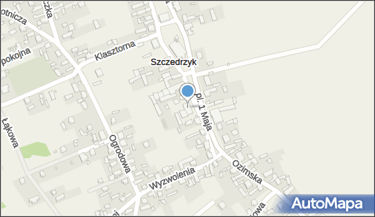 GLS - Punkt odbioru, PL. 1 MAJA 9, Szczedrzyk 46-042