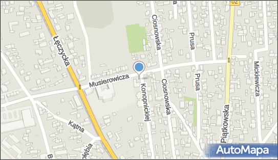 GLS - Punkt odbioru, Marii Konopnickiej 23, Zgierz 95-100