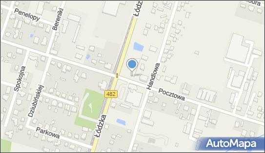 GLS - Punkt odbioru, POCZTOWA 1, Ksawerow 95-054