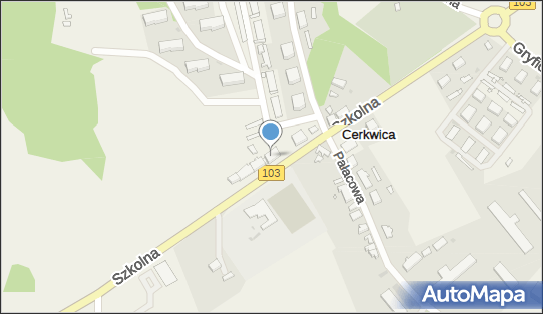 GLS - Punkt odbioru, Szkolna 4, Cerkwica 72-342