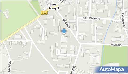 GLS - Punkt odbioru, OSIEDLE BATOREGO 53, Nowy Tomysl 64-300