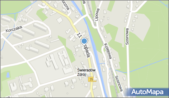 GLS - Punkt odbioru, Ul. 11 Listopada 5, Swieradow-Zdroj 59-850