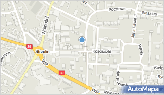 GLS - Punkt odbioru, Ul. Kosciuszki 26 Lok. 1, Strzelin 57-100