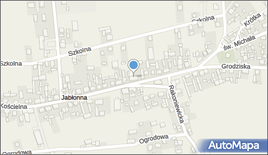 GLS - Punkt odbioru, KOSCIELNA 52, Jablonna 64-308